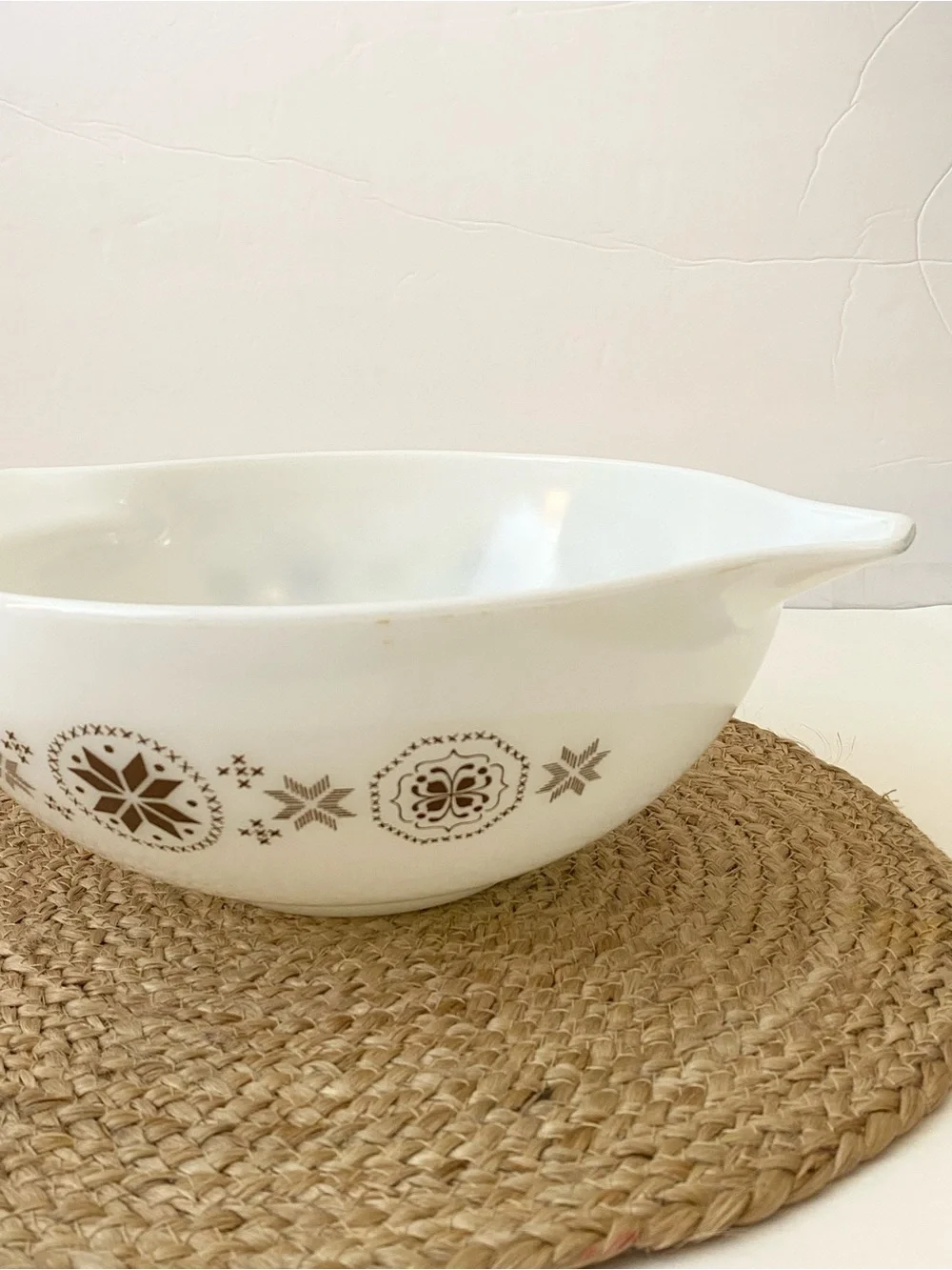vintage PYREX 444 Cinderella Mixing Bowl 4 Qt - Town & Country
